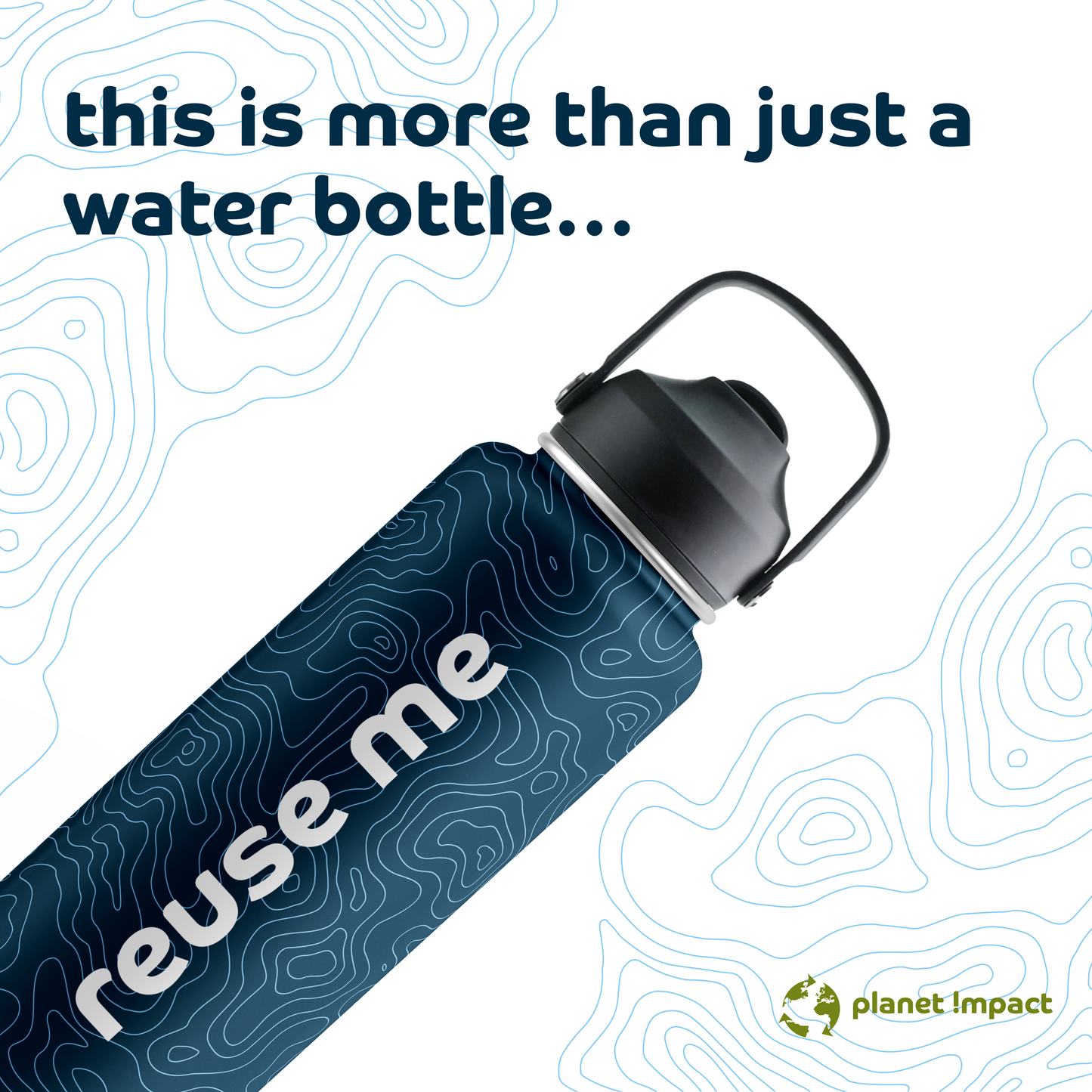 Reuse Me Water Bottle